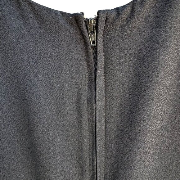 Jeffrey & Dara Vintage Black Rose Button Scoop Neck Wide Leg Jumpsuit New 20 - Picture 10 of 12